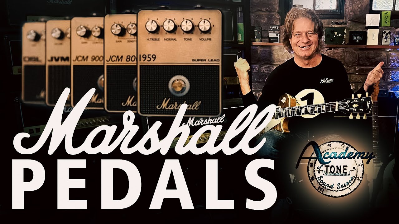 Academy Of Tone #249: 5 Legendary Marshall Amps as Pedals—But Do They Deliver?