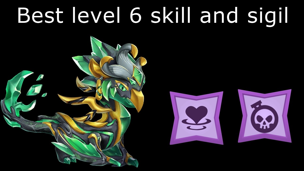 Best level 6 skill and sigil Ancient Terracine Dragon-Dragon Mania legends | DML