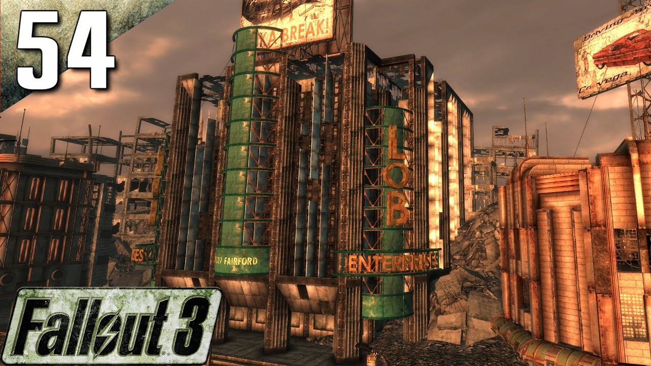 Fallout 3: 100% (Very Hard) Walkthrough Part 54 - Falls Church (No Commentary)
