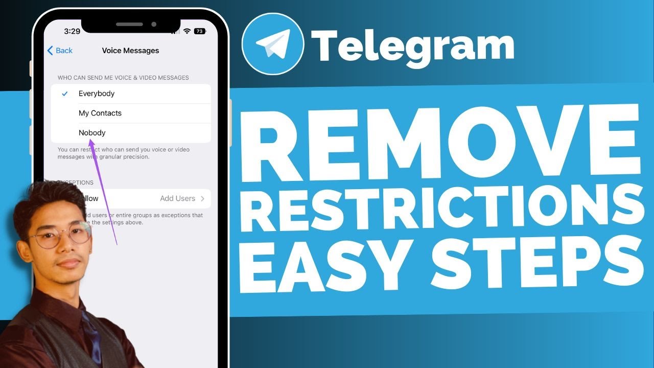 How To Remove Telegram Restrictions !