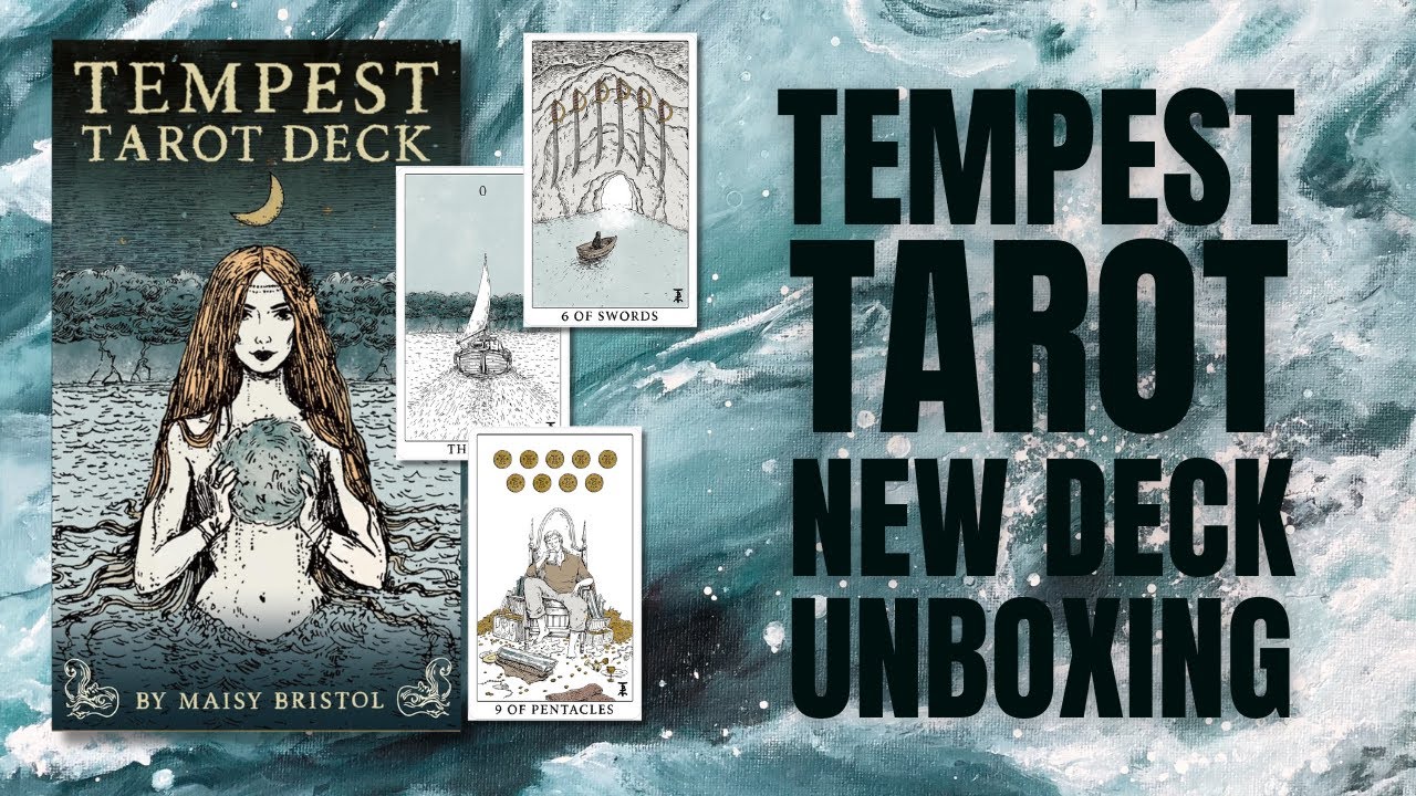 💫✨❤️Unboxing the Tempest Tarot | Dive Deep into Ocean Magic & Myth