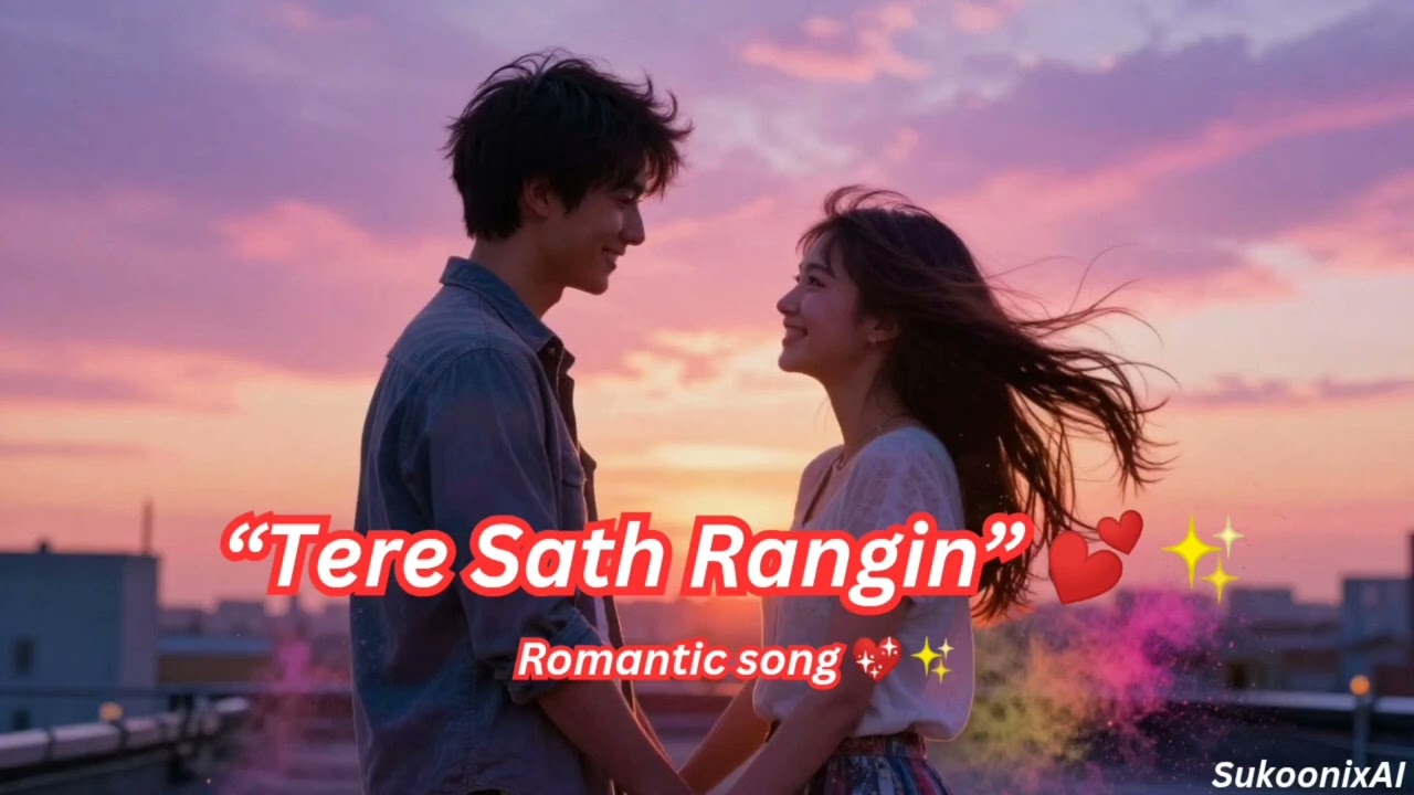 Tere Sath Rangin – AI Generated Romantic Song | Hindi Love Song | Romantic Song 