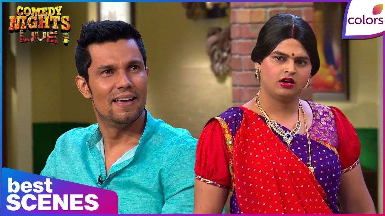 Comedy Nights Live | Mangala Calls Randeep Hooda, 