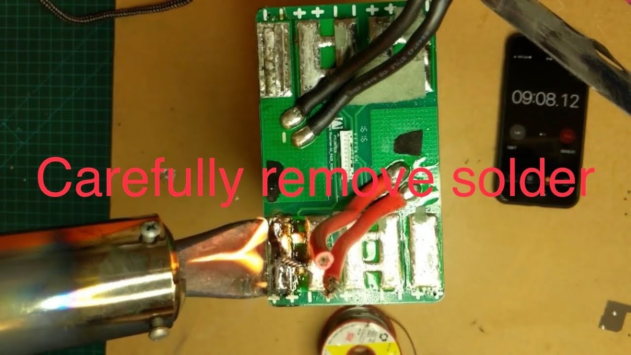 PYLONTECH eBay solar storage battery teardown faulty repair BMS battery swelling 54v pack