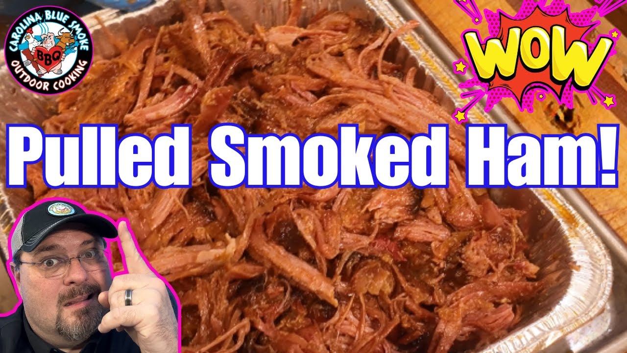 Smoked Pulled Ham with Pineapple | Game Changer!