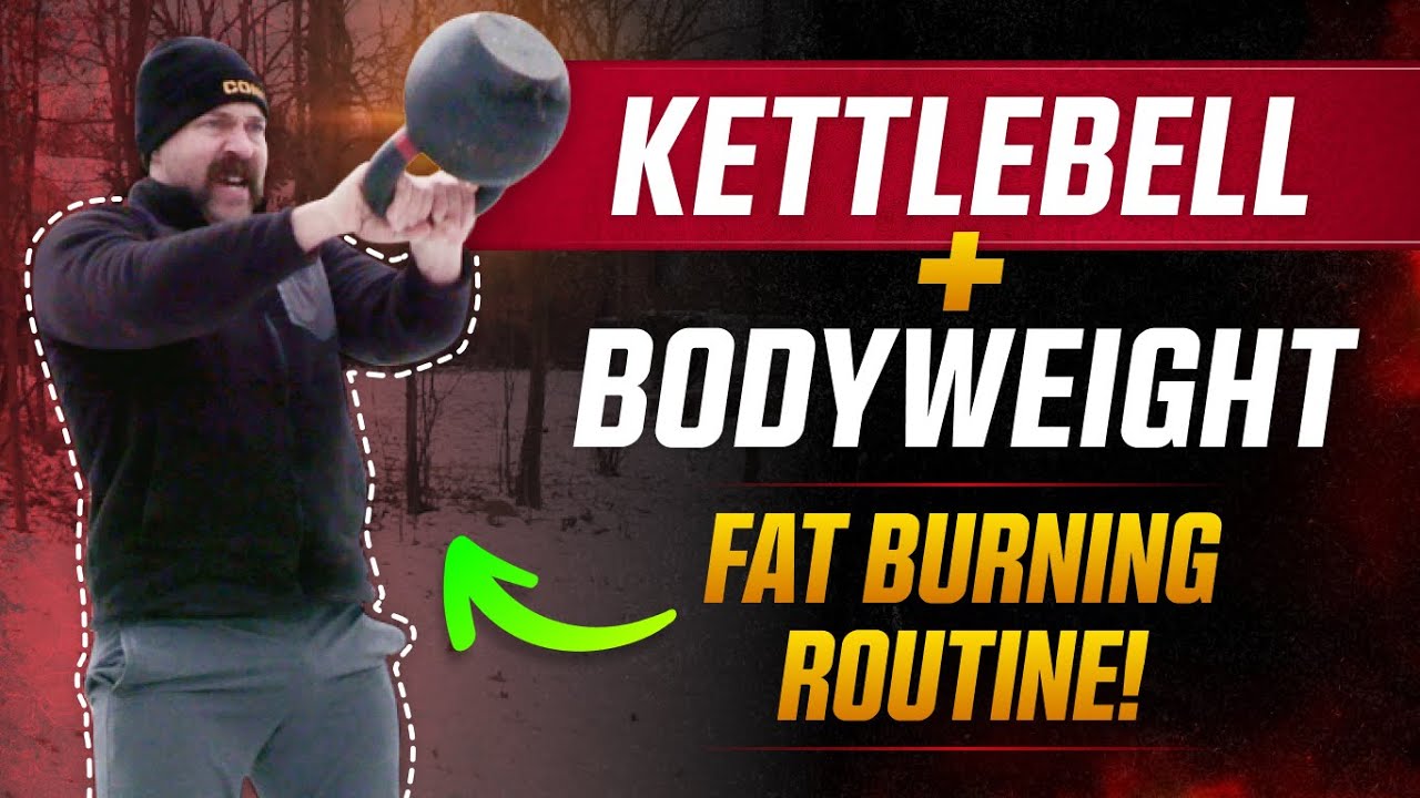 ULTIMATE Kettlebell + Bodyweight Routine For Fast Fat Loss | Coach MANdler