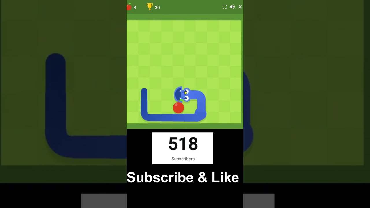playing snake!
