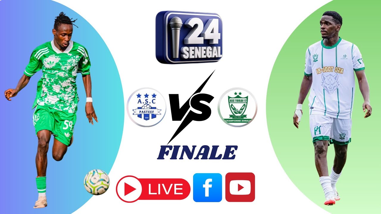 🔴EN DIRECT FINALE DÉPARTEMENTALE DAKAR ASC ASC PASTEEF VS ASC TOOL BI STADE BIRANE LY P.A