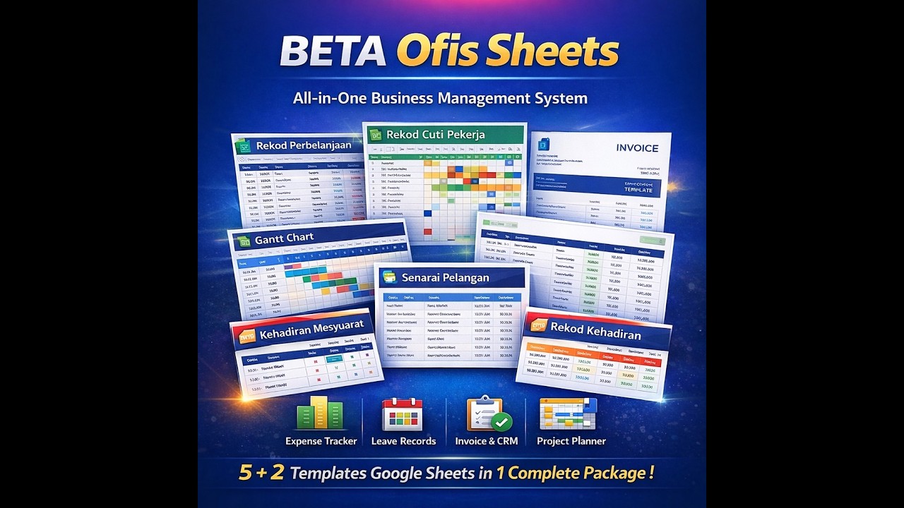 Panduan Penggunaan BETA-Ofis Sheets