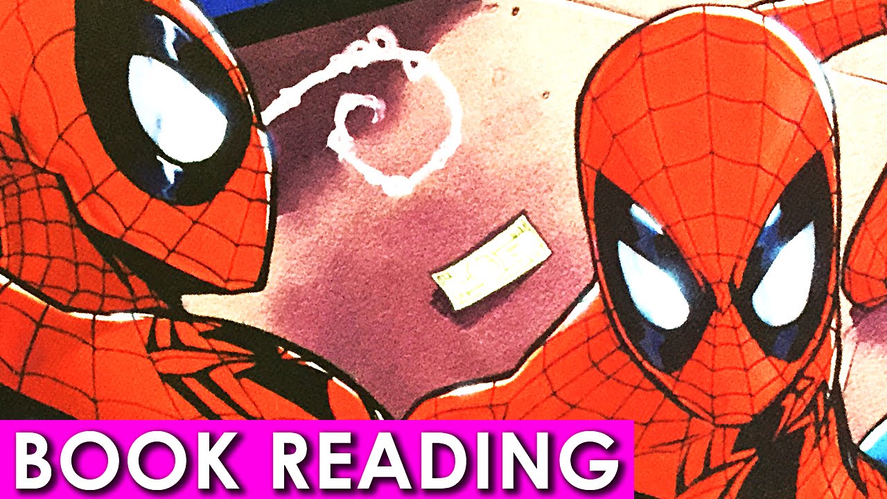 Amazing Spiderman Spiderman Fights Spiderman in I am Spiderman Read Along Aloud Book