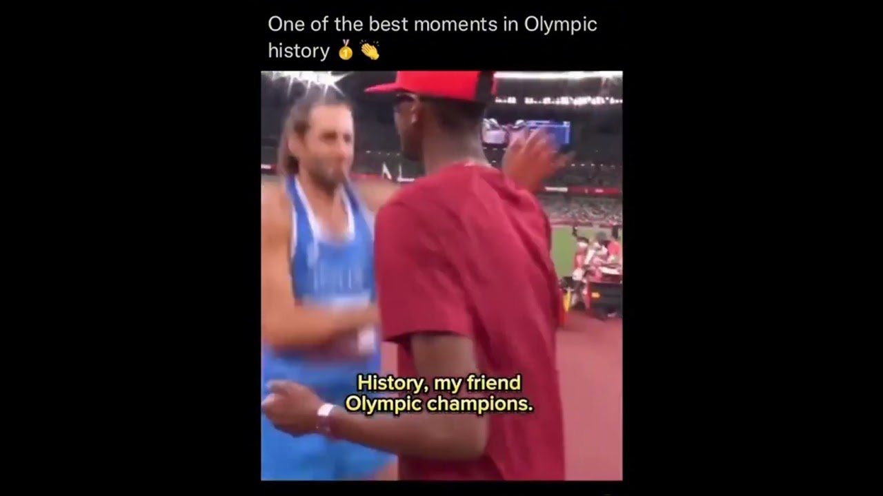 Gianmarco Tamberi and Mutaz Essa Barshim shared gold- one of the best moment of the Olympic history