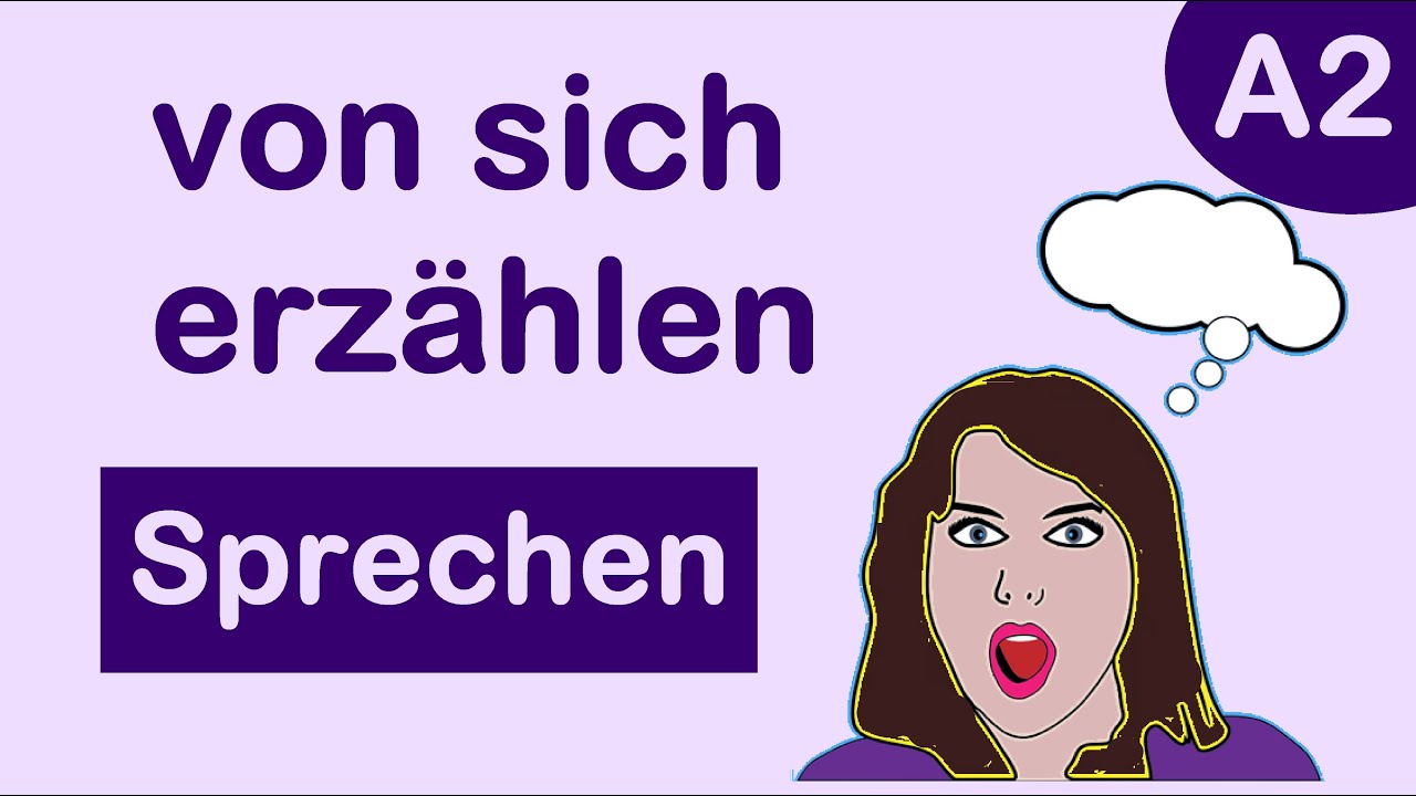von sich erzählen  | A2 Sprechen | Teil 2 | Desi Learn German | Hindi/Urdu