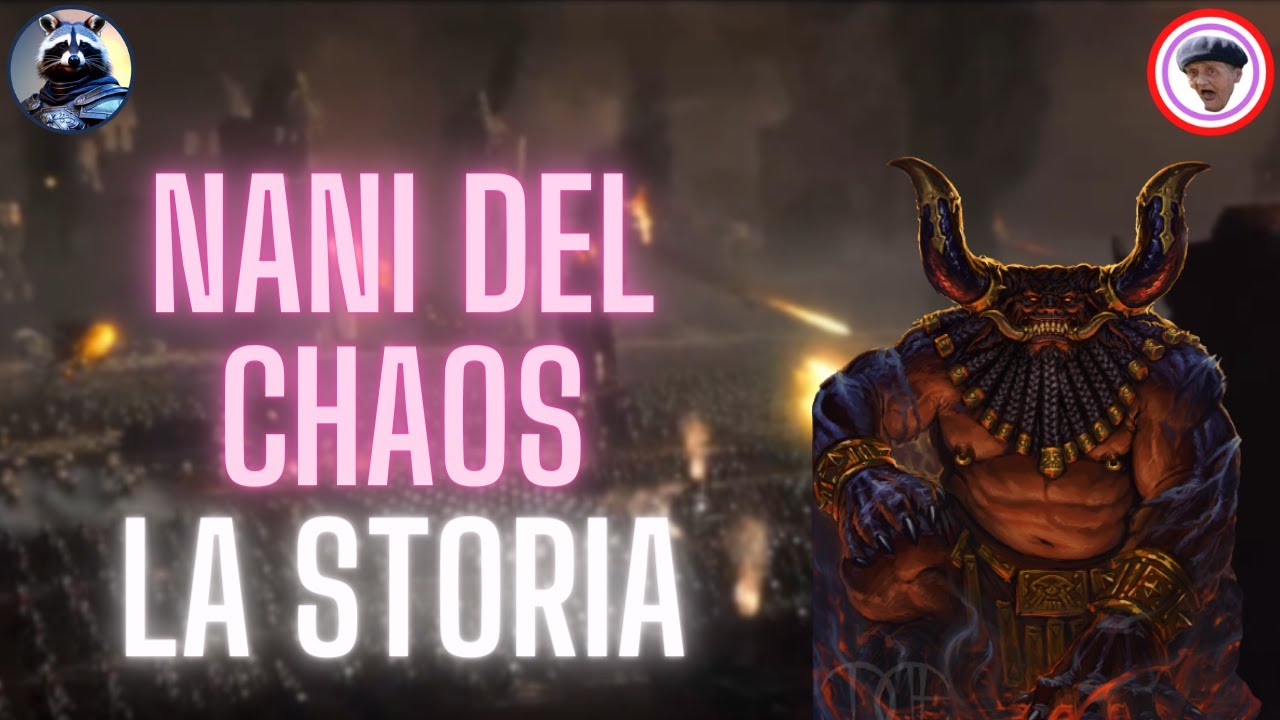 Total War: Warhammer 3 - I Nani del Chaos, chi sono, la loro storia.