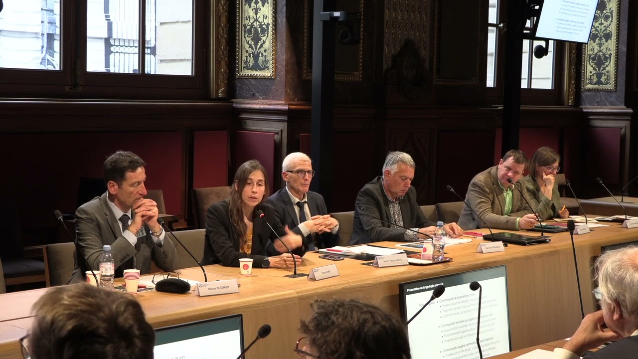 « Typologie des communs fonciers contemporains », F. Vern