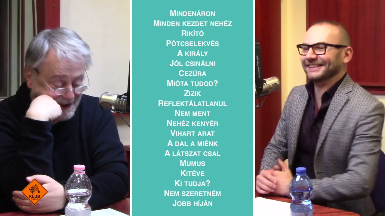 Szavakon túl #1 (2021.05.02.): Máté Gábor - Kadarkai Endre műsora a Klubrádióban