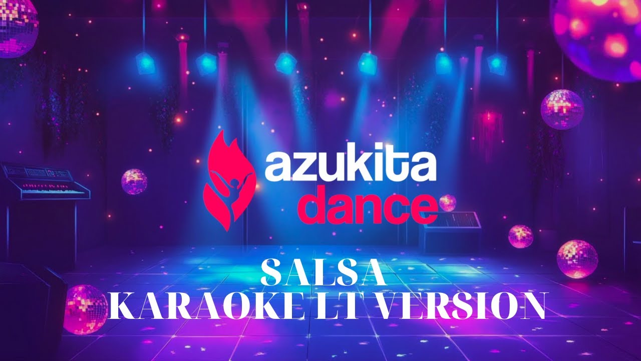azukita dance salsa | Karaoke Lithuanian version | @azukitadance