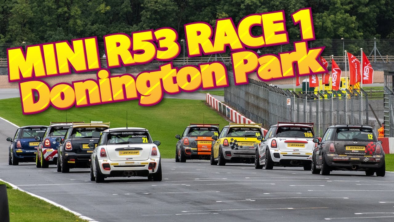 MINI CHALLENGE 2019 Cooper S Round 6 Donington Park National Race 1