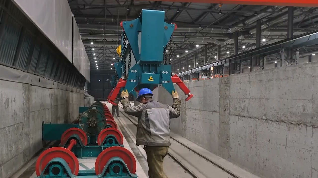 Afinitas Prestressed Concrete Poles Production Line