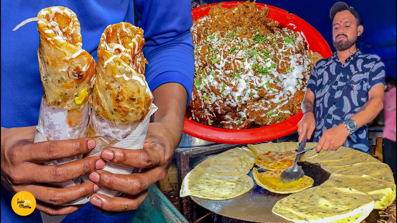 Biggest Dinosaur Chicken Egg Rolls In Bhubaneswar l Bhubaneswar Street Food