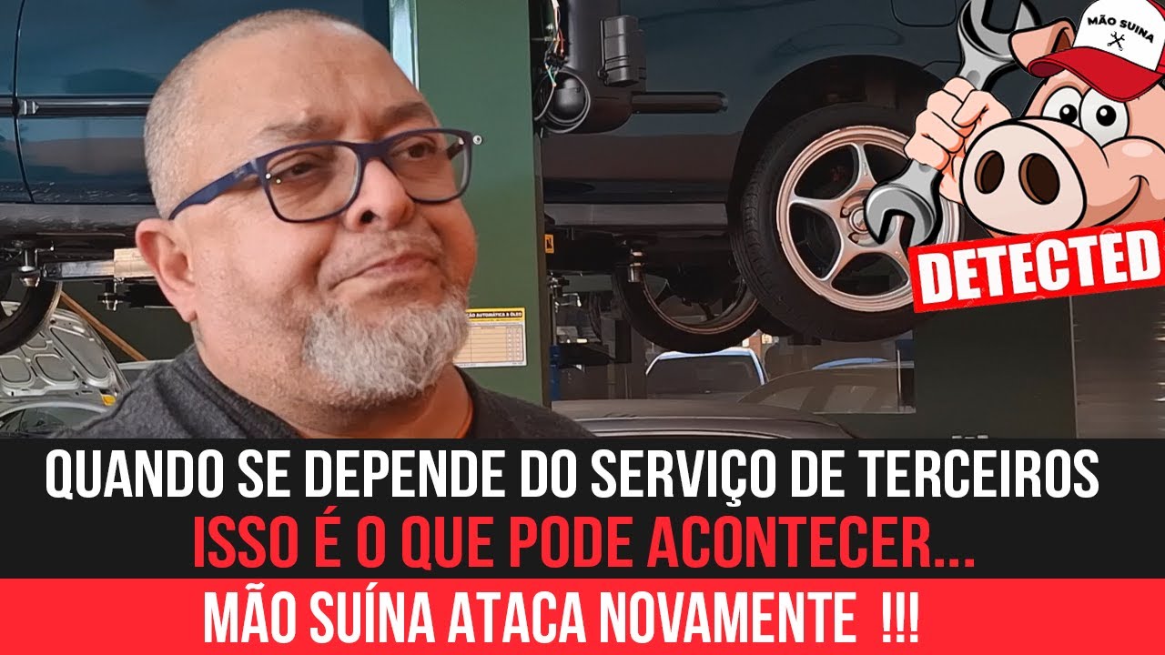 QUANDO SE DEPENDE DO SERVIÇO DE TERCEIROS ISSO É O QUE PODE ACONTECER... MÃO SUÍNA ATACA NOVAMENTE !