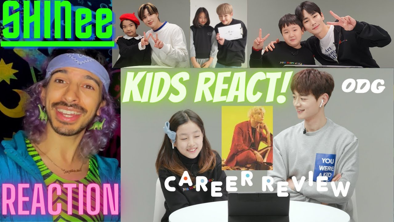 Kids Review K-Pop Star's Career (Feat. SHINee) | REACTION