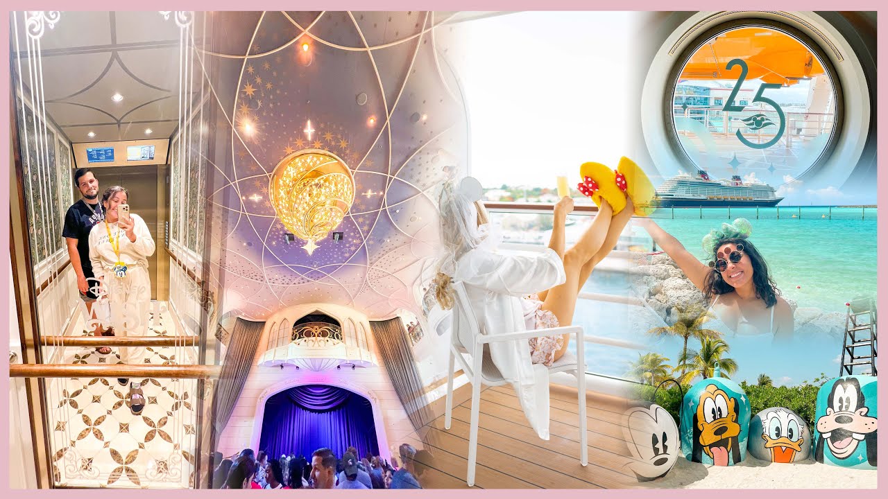 DISNEY WISH VLOG! | Fairytale Wedding, DCL 25th Anniversary, Food, + Castaway Cay!