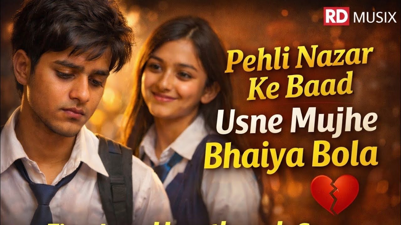Usne Mujhe Bhaiya Bola 😢 School Love Story Song | Heartbreak First Love Song 2026 | RD Music