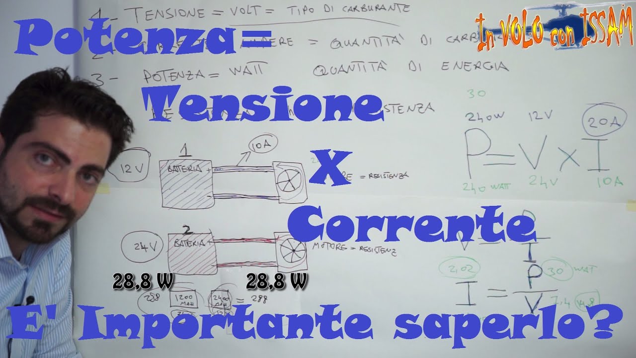 “Potenza = Tensione X Corrente” è importante saperlo?