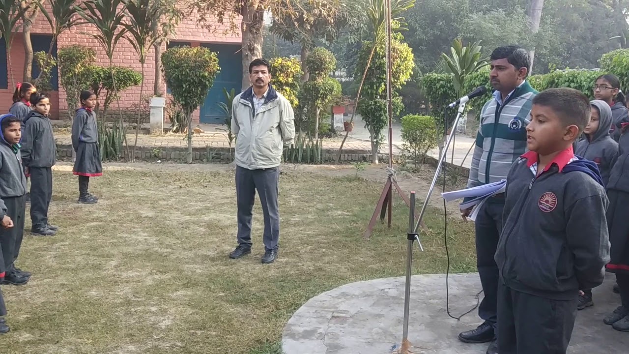 KV BEHOLI : Bhasha Sangam During morning assemly