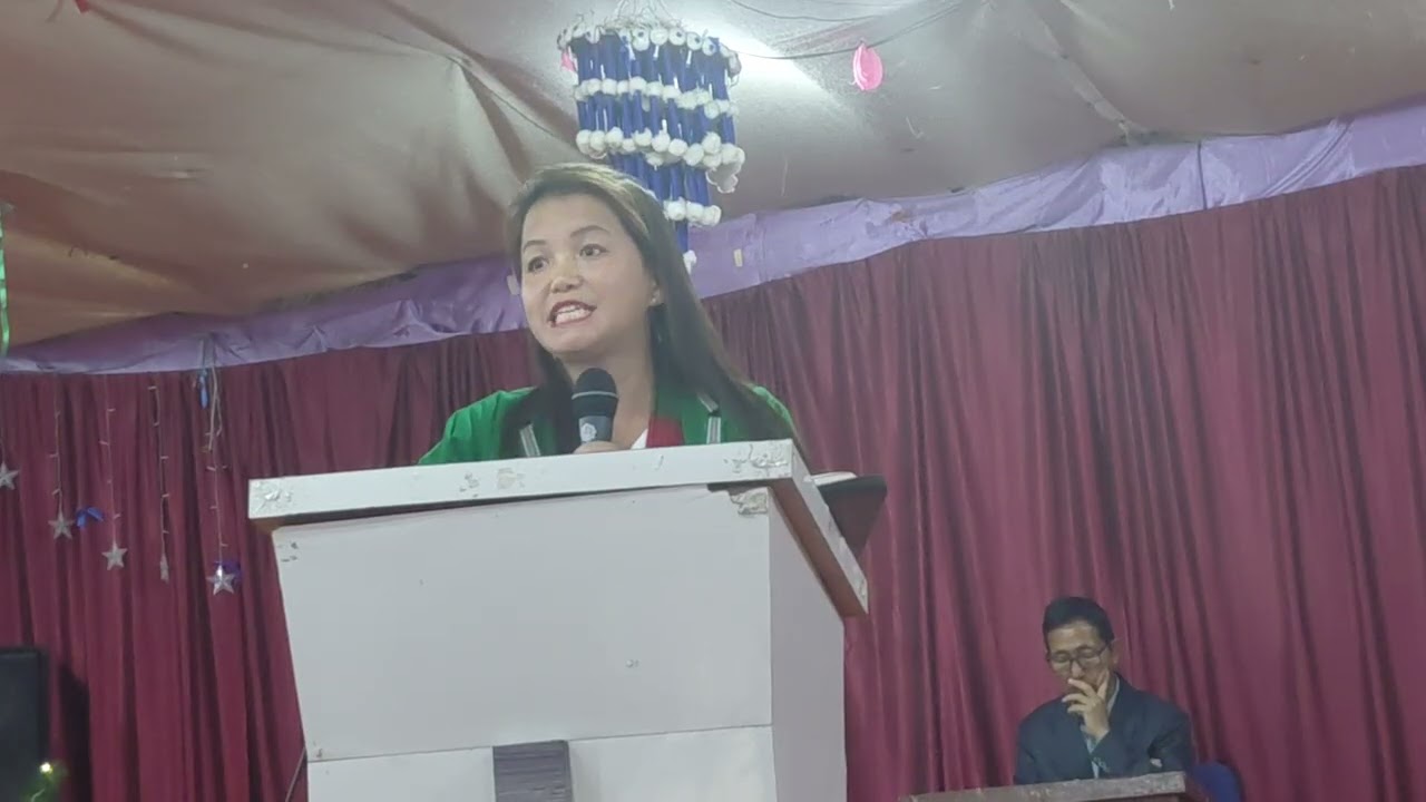Sunday short sharing o 18/ 01 /2026 Mrs Toko Yania .yakha fellowship church