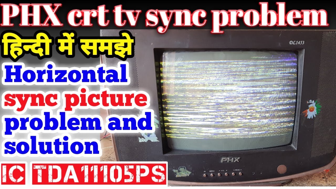 How to CRT TV sync problem. Sync problem & AFC problem in crt tv china kit. Balapir electronics.