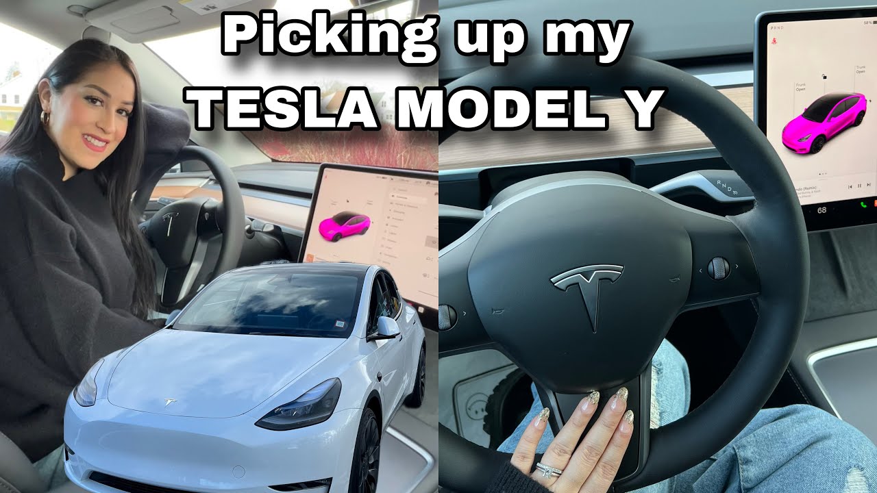 my husband got me a TESLA ?! 👀