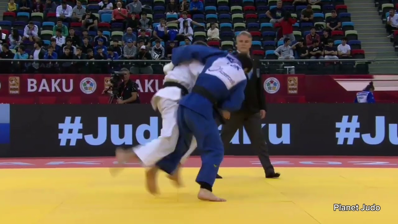 Strahinja BUNCIC 🇷🇸 🆚️ Nurali EMOMALI 🇹🇯 |1 раунд/-66кг | Большой Шлем Баку 2023