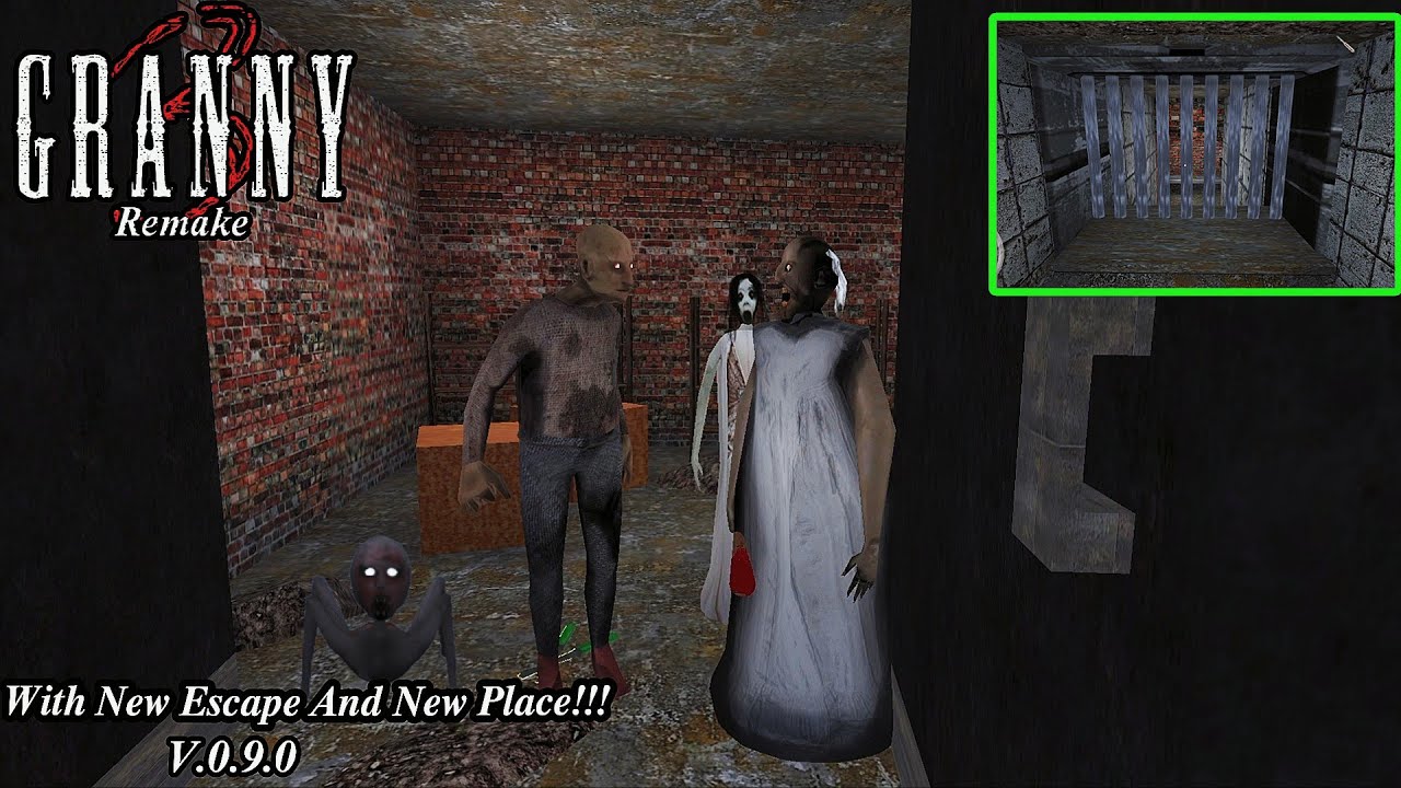 Granny 3 Unofficial Remake (V.0.9.0)  With New Escape And New Place Full Gameplay!!! 