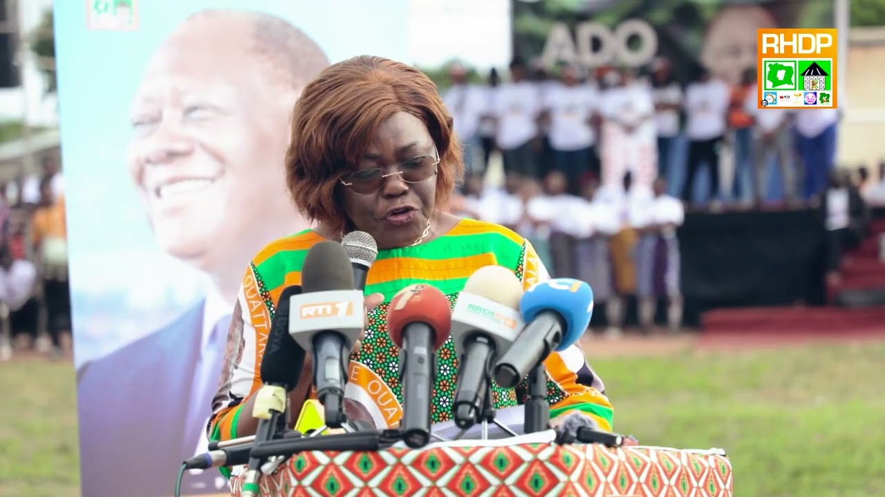 Grand meeting de lancement de la campagne ADO Président dans le Bounkani