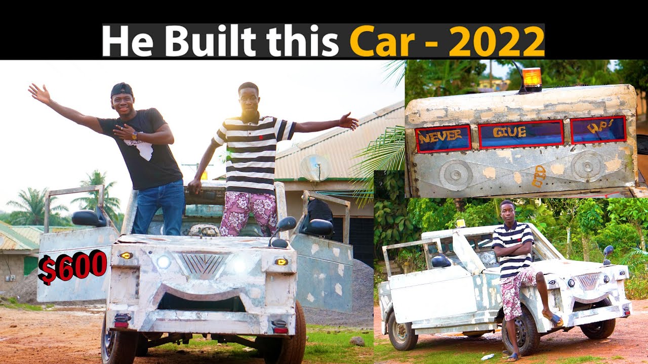 How a Ghanaian Teenager built his first car.