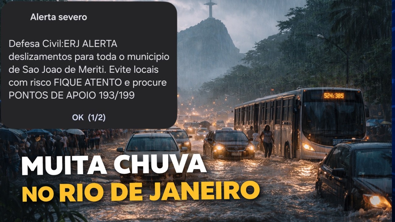 Tarcísio Tech está ao vivo! Muita Chuva e Raios