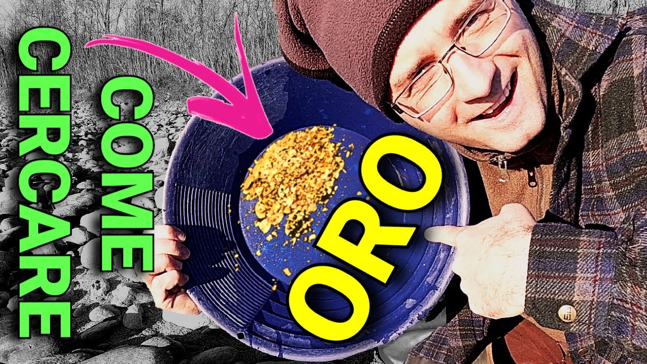 Uso della BATEA PASSO A PASSO PER CERCARE L'ORO: TUTORIAL DEFINITIVO per trovare ORO A PALATE!