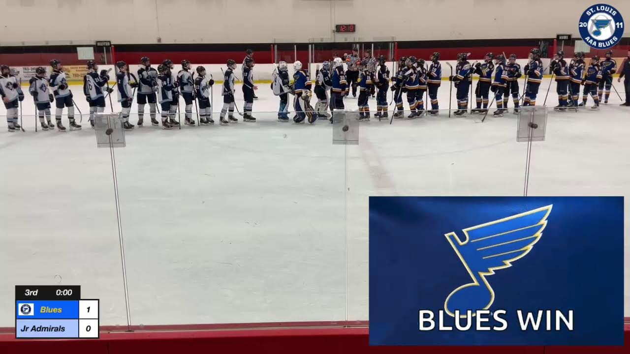Blues vs Jr Admirals