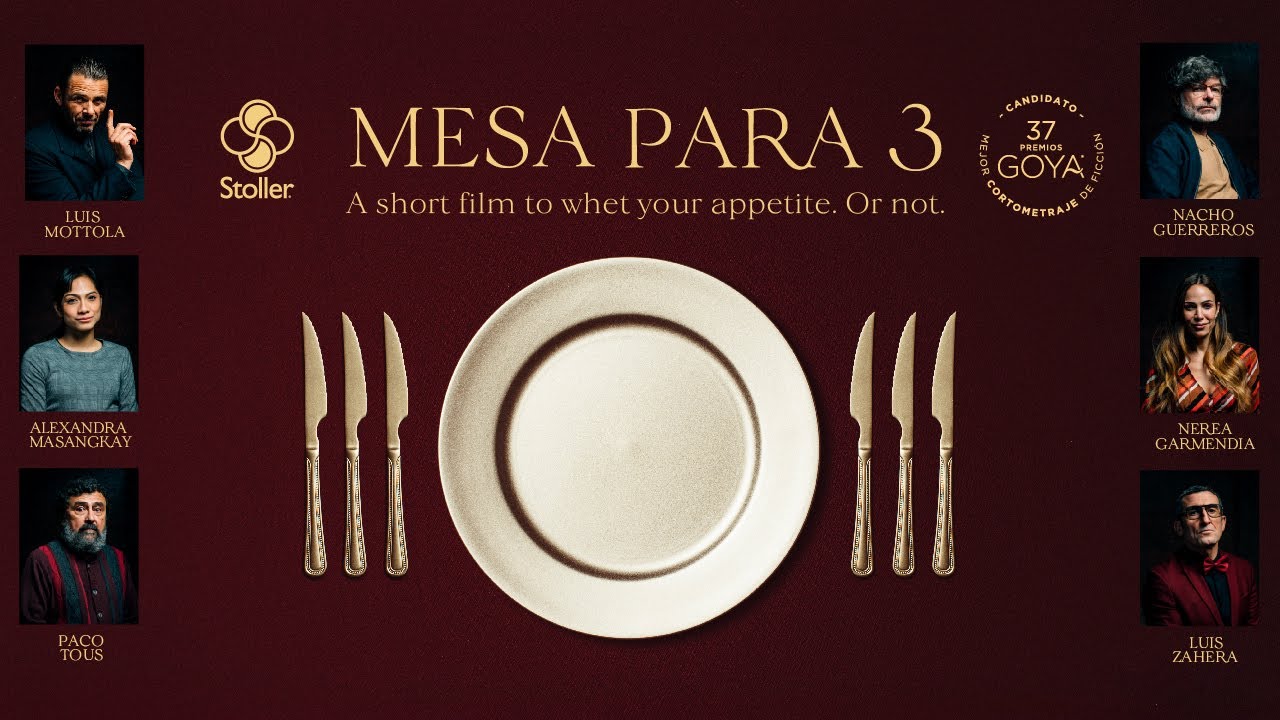 MESA PARA 3 &ndash; A short movie with a good taste. Or not.
