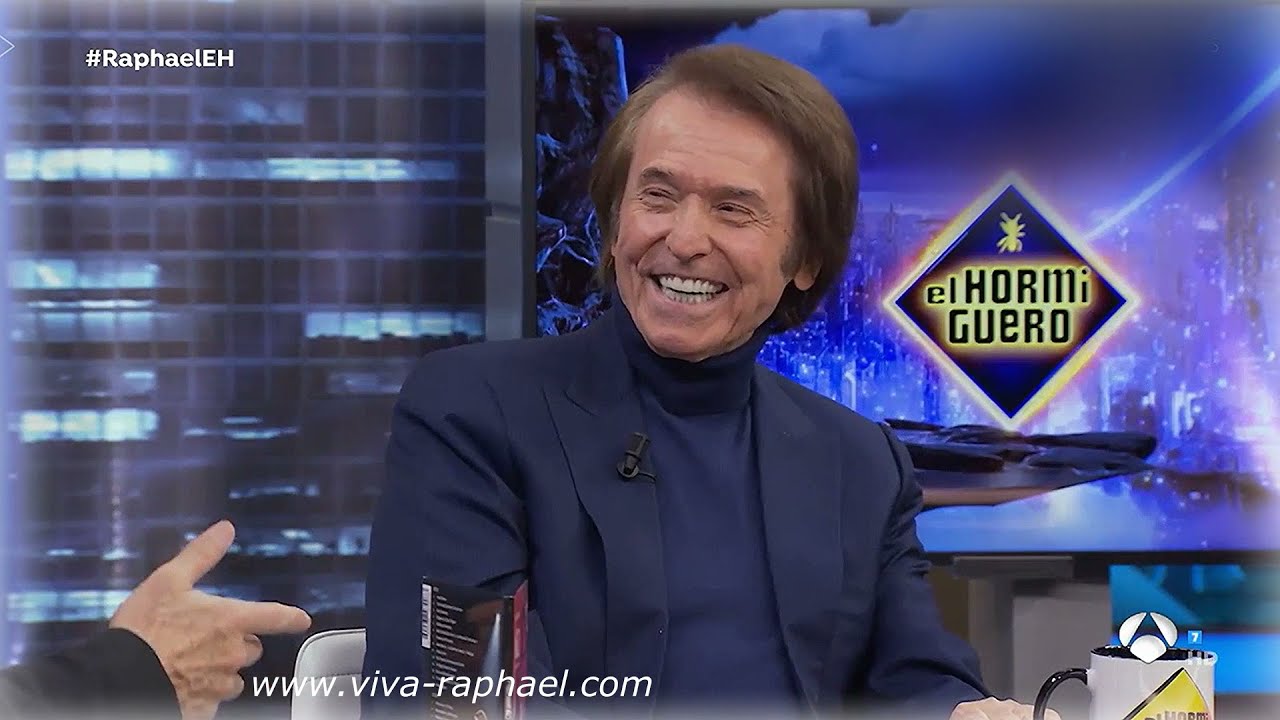 Nuevo! Raphael en El Hormiguero 3.0 con Pablo Motos (Fragmentos). 6.12.2021(Рафаэль)viva-raphael.com