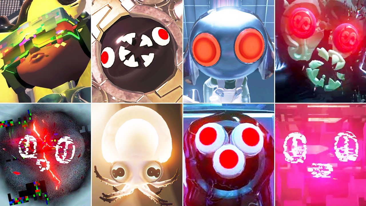 Splatoon 3 Side Order - All Bosses + Ending