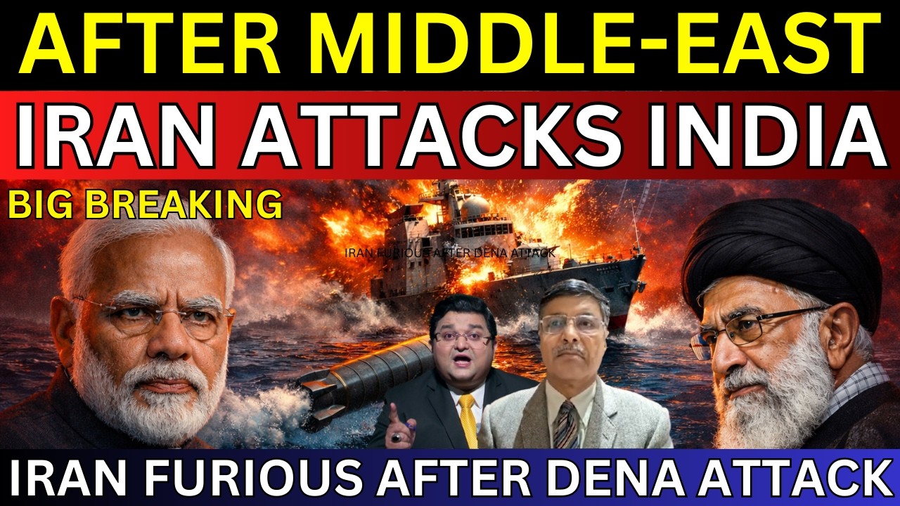 LIVE🔴Iran Attacks India After US Hits Dena In Indian Waters | Iran Israel War | Iran Strikes Dubai