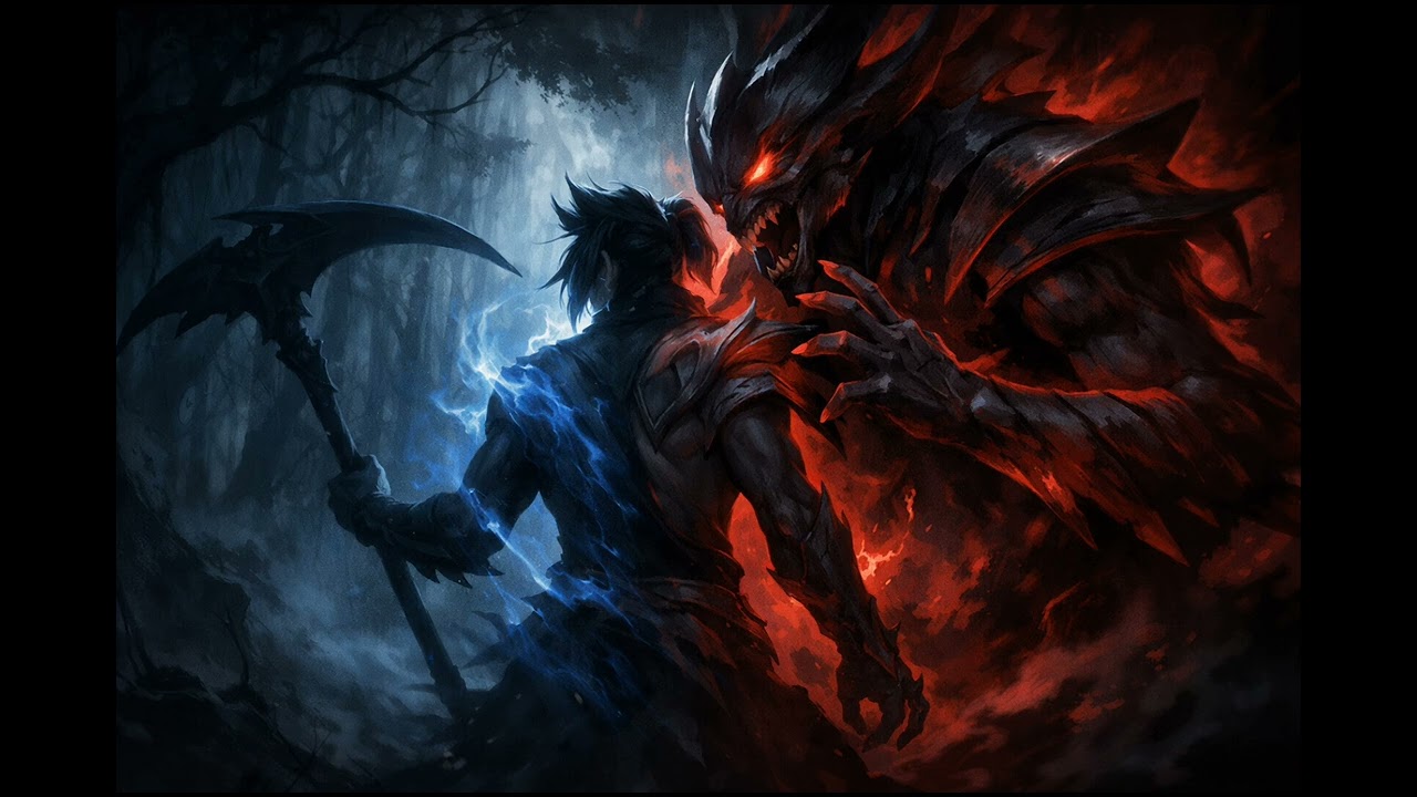 КАИН и РАСТ (Kayn) — Кукла Даркина | Король и Шут Пародия (LoL)