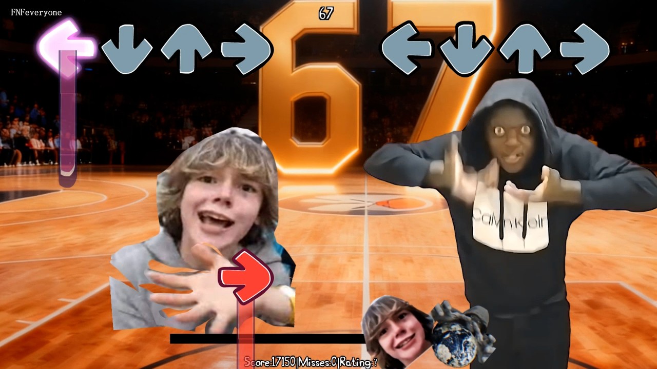 FNF 61 MEME vs 67 meme REMIX | FNF mods / fnf 67 song phonk meme Remix mod -Friday Night Funkin'