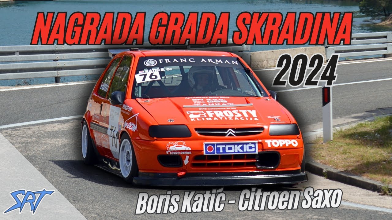 Hillclimb Skradin - Nagrada Grada Skradina 2024 - Boris Katić - Citroen Saxo VTS