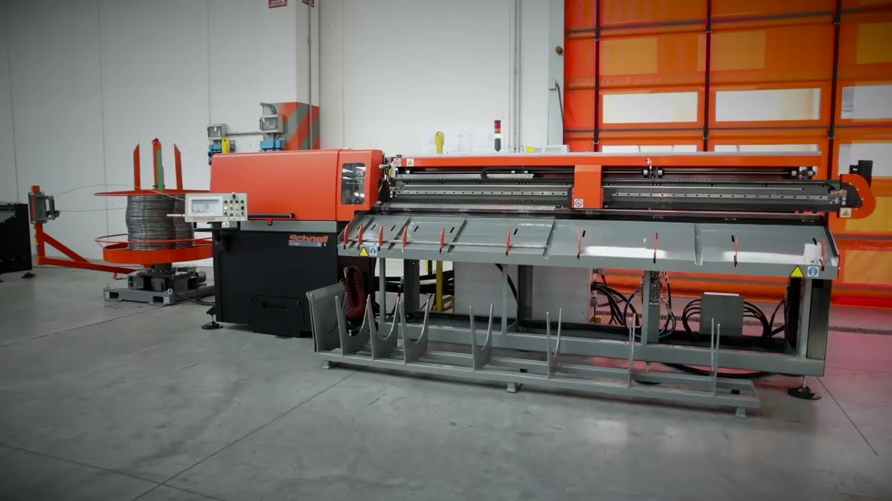RI 8 - Wire straightening machine for Industrial applications - Schnell Spa
