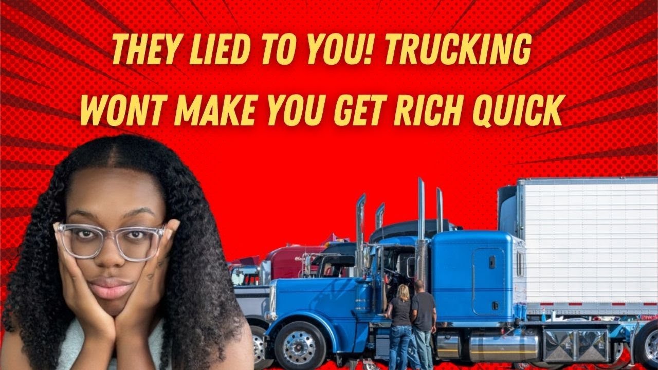 Trucking WONT make you RICH  Here's what it will do.