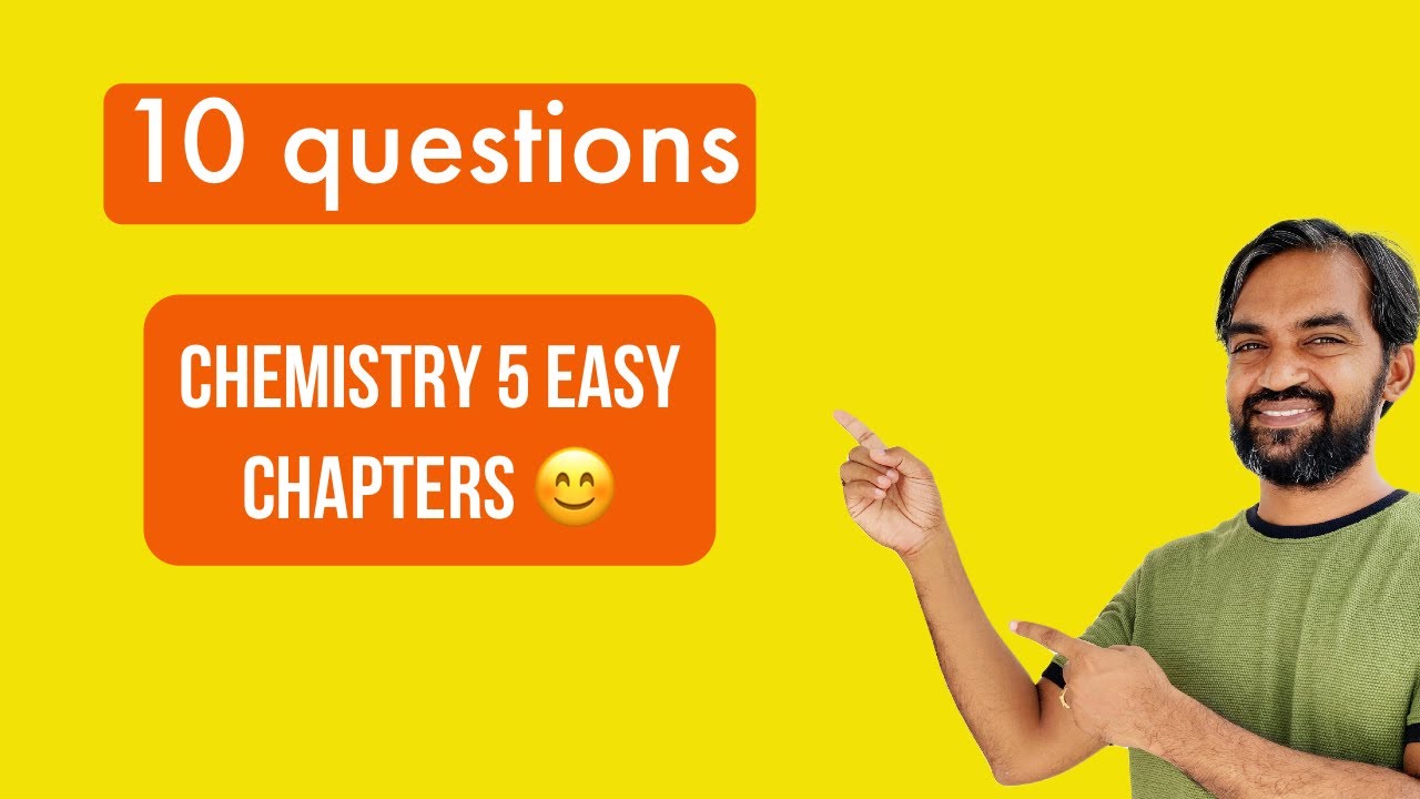 Easy and scoring chapters in Chemistry NEET Exam 2021 #shorts