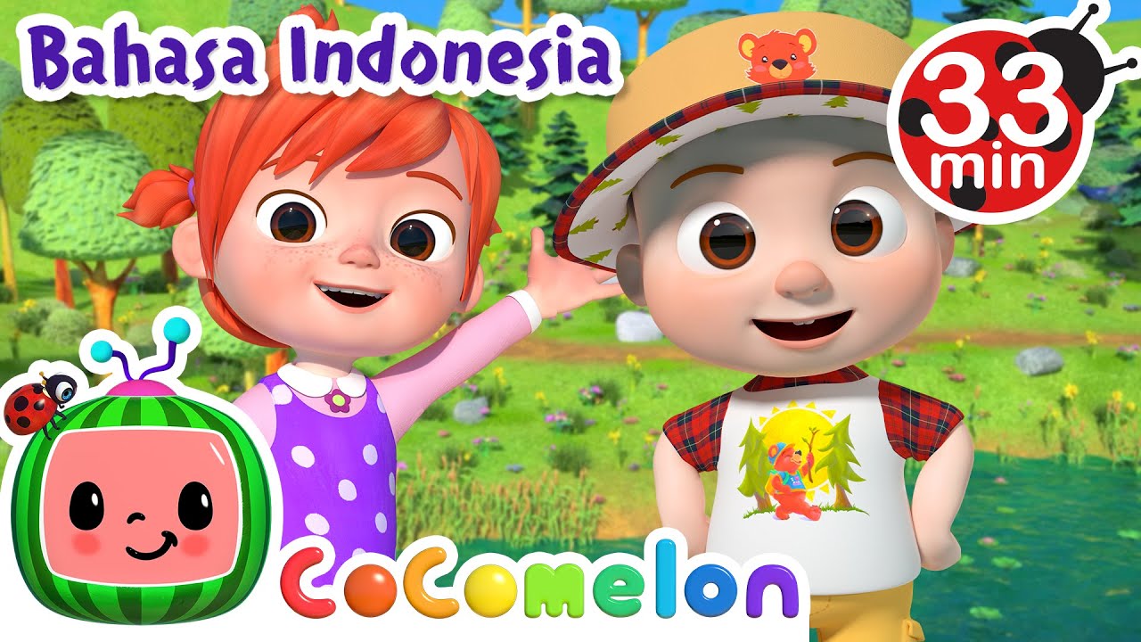 Di Tepi Kolam | CoComelon Bahasa Indonesia - Lagu Anak Anak